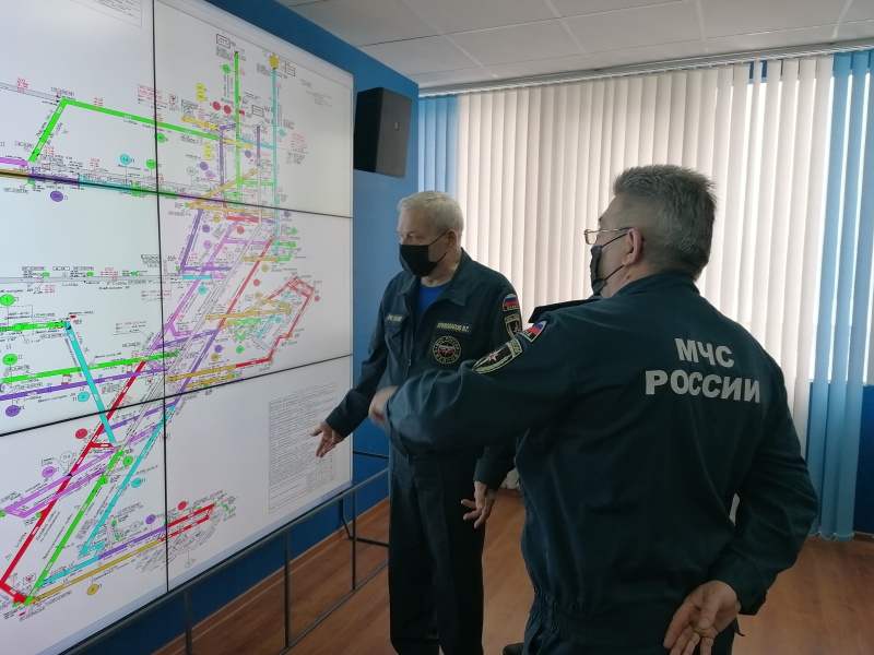 Ученые и горноспасатели центра приняли участие в учениях по ликвидации последствий аварии на шахте