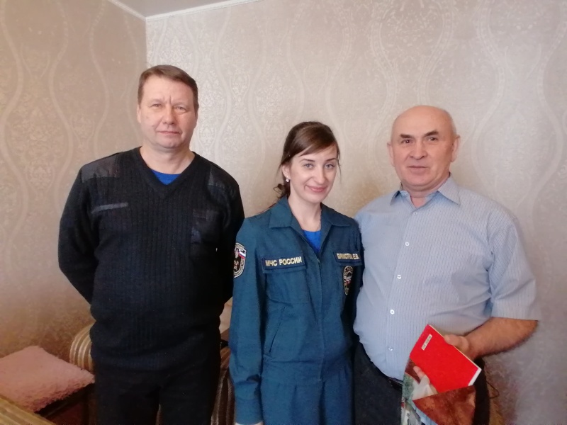 Встреча с ветераном гражданской обороны Петром Данильченко