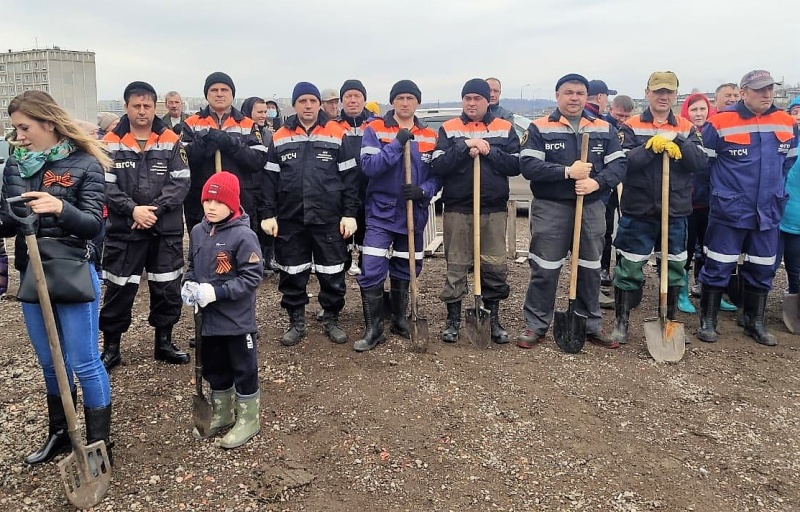 Зеленая зона Национального горноспасательного центра