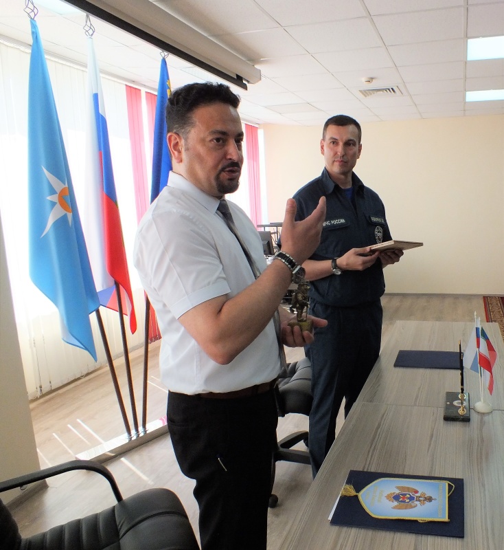 ДЕЛЕГАЦИЯ РЕСПУБЛИКИ ИРАН И РУКОВОДСТВО ФГКУ «НАЦИОНАЛЬНЫЙ ГОРНОСПАСАТЕЛЬНЫЙ ЦЕНТР» ПОДПИСАЛИ МЕМОРАНДУМ