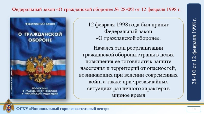 В ФГКУ «Национальный горноспасательный центр» стартовал Месячник гражданской обороны