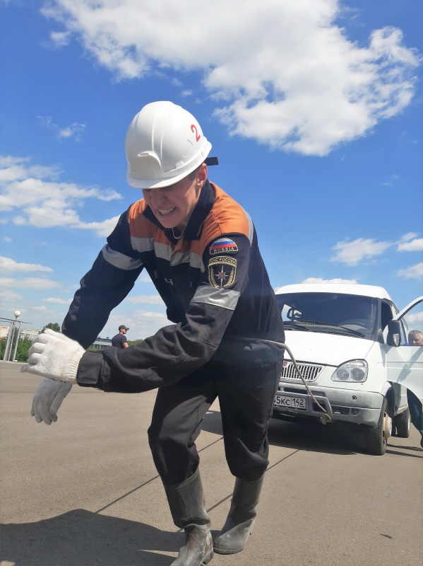 Экстремальные соревнования горноспасателей