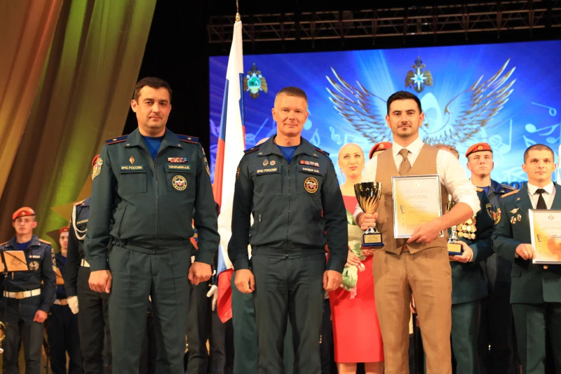 Очередная победа на Всероссийском конкурсе музыкального творчества пожарных и спасателей МЧС России