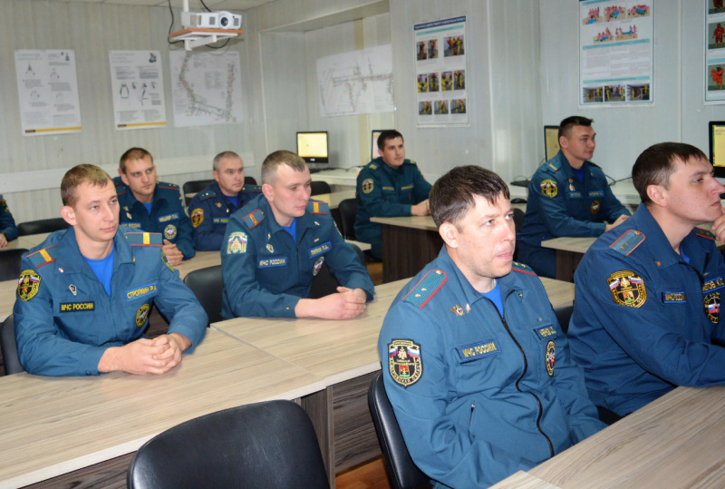 Пожарные повысили квалификацию
