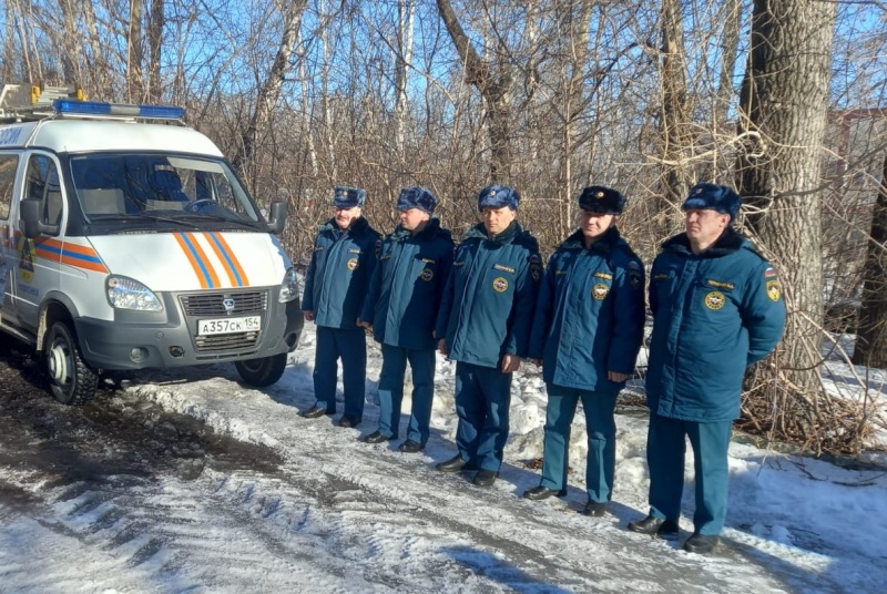 Участие в командно-штабных учениях: паводок