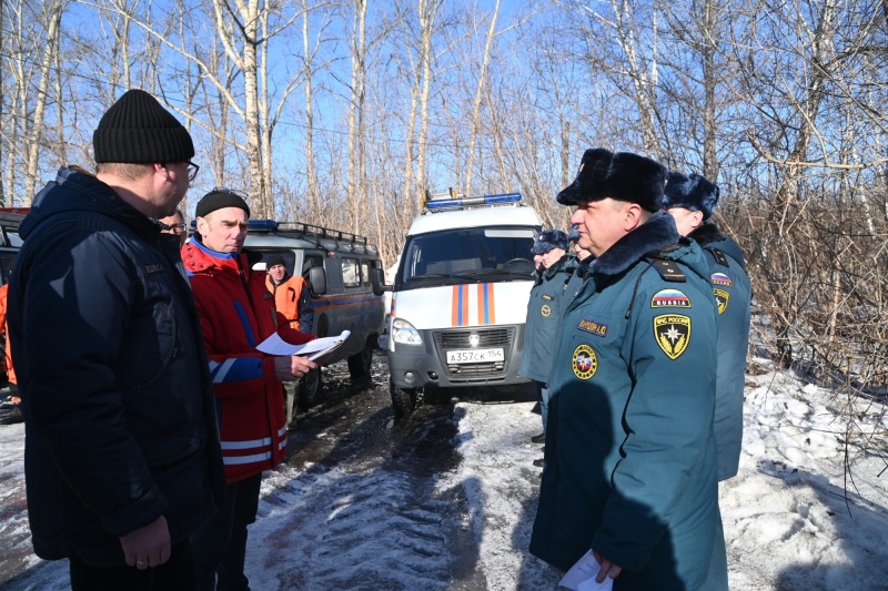 Участие в командно-штабных учениях: паводок