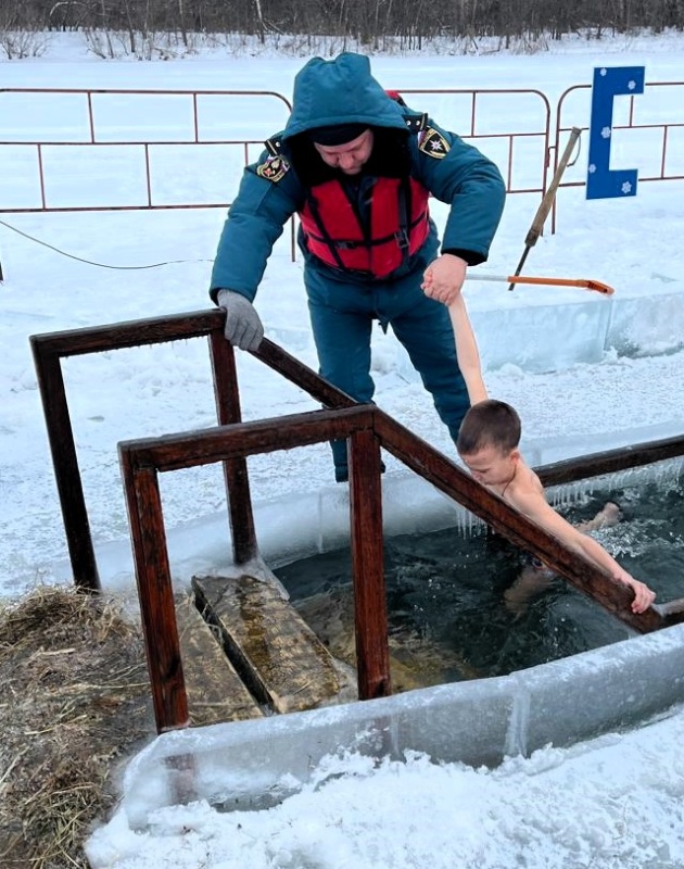 Обеспечение безопасноcти в Крещенские купания