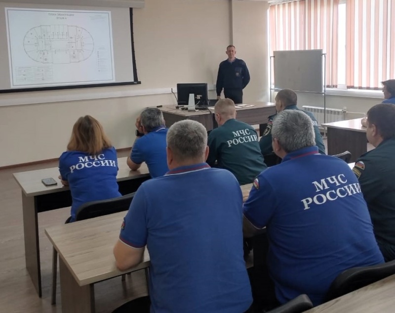 Плановые занятия по пожарной безопасности