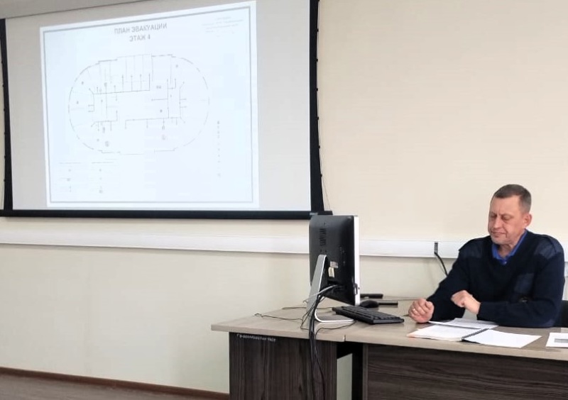 Плановые занятия по пожарной безопасности