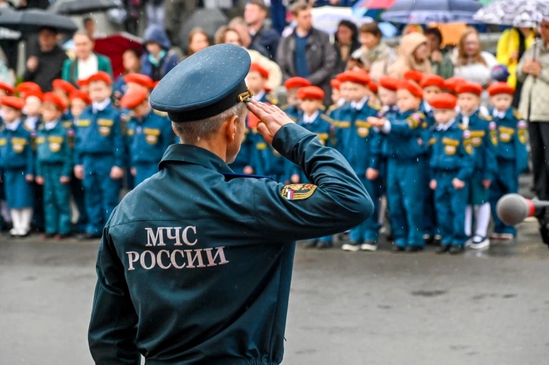 Посвящение в кадеты МЧС России