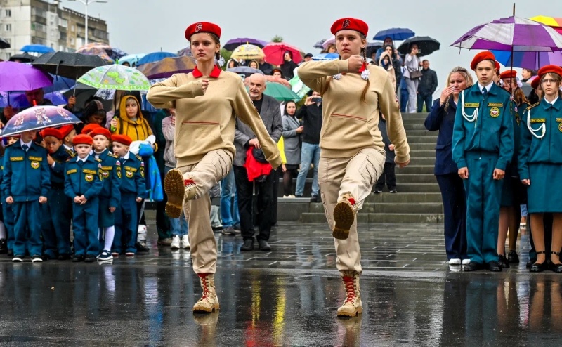 Посвящение в кадеты МЧС России