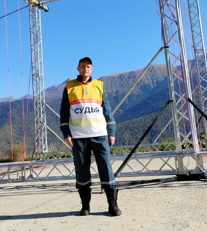 Участие в судейской коллегии в чемпионате МЧС России по многоборью спасателей