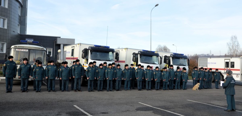 Тренировка по действиям при ликвидации чрезвычайных ситуаций