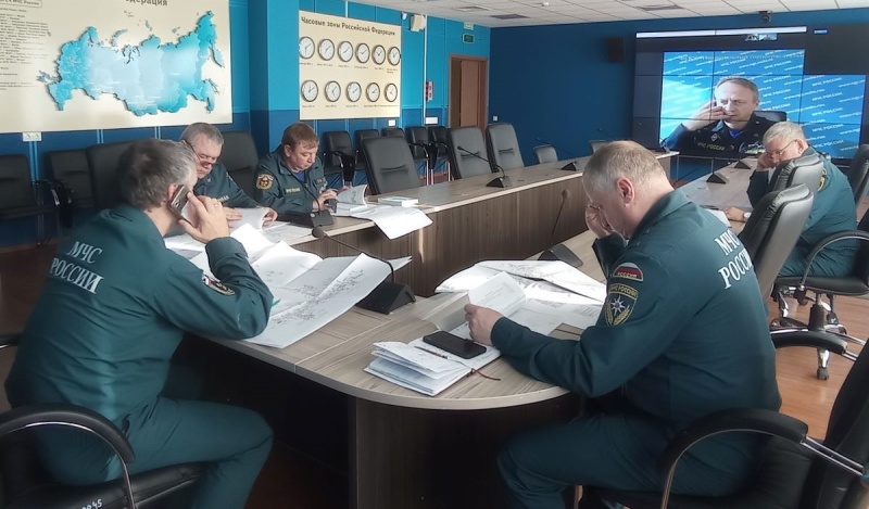 Тренировка по действиям при ликвидации чрезвычайных ситуаций