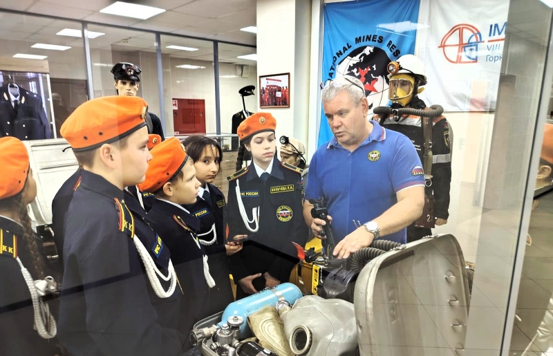 Кадеты МЧС на экскурсии