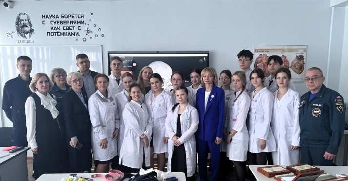 Уникальный образовательный проект – предпрофессиональный медицинский класс