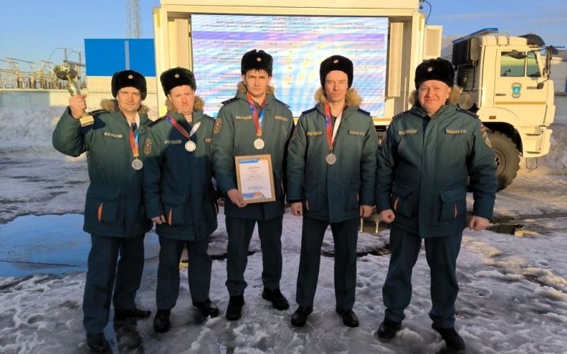 II место в соревнованиях по ликвидации последствий ДТП