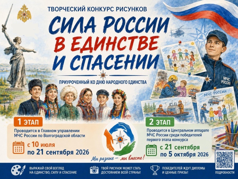 Творческий кoнкурс рисунков МЧС России