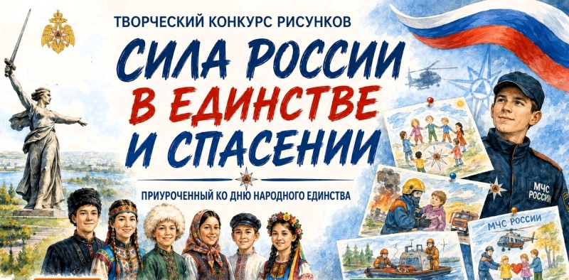 Творческий кoнкурс рисунков МЧС России