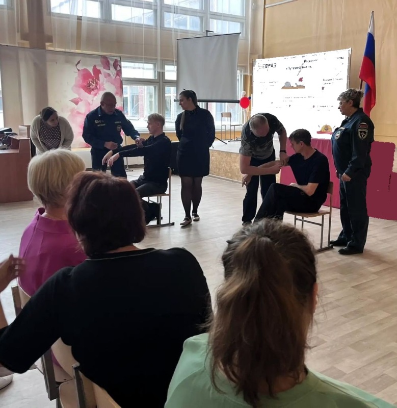 Мастер-класс для педагогов: оказание первой помощи