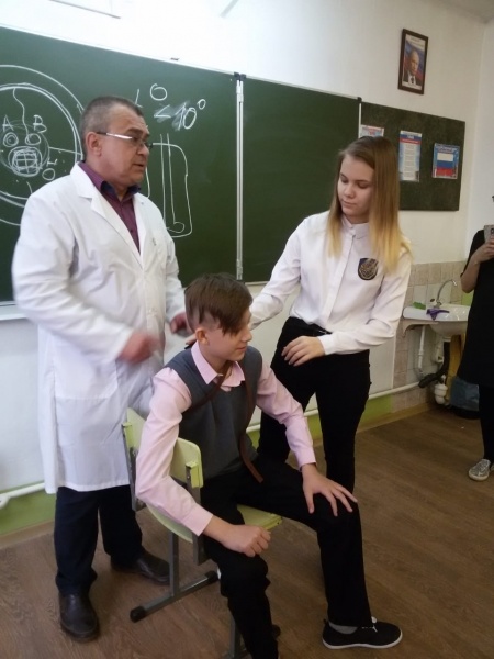 Открытый урок безопасности в МБОУ «СОШ №107»