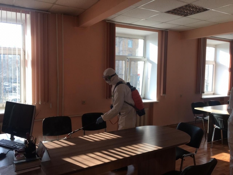 Специалисты ФГКУ «Национальный горноспасательный центр» продолжают выполнять комплекс мероприятий, направленных на предотвращение распространения новой короновирусной инфекции