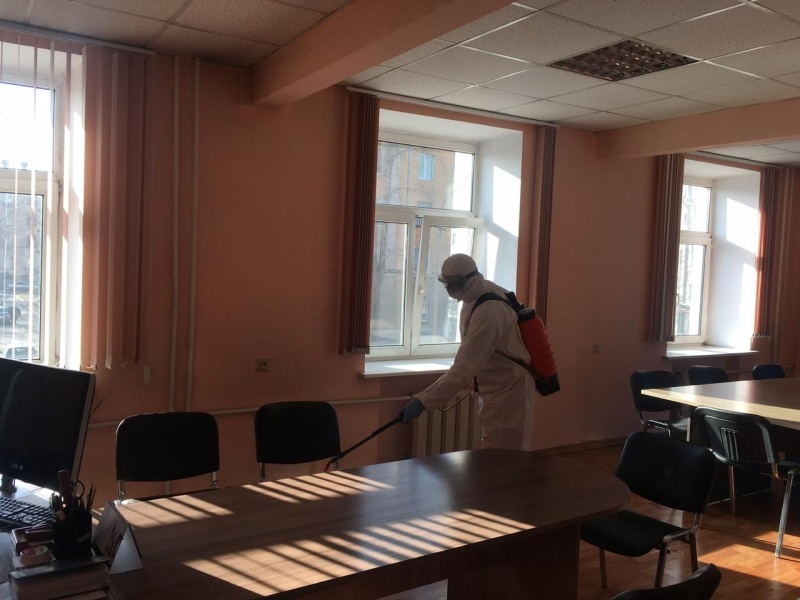 Специалисты ФГКУ «Национальный горноспасательный центр» продолжают выполнять комплекс мероприятий, направленных на предотвращение распространения новой короновирусной инфекции