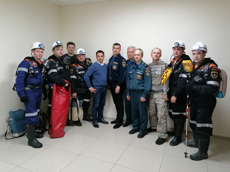 Съемочный день телеканала «Звезда»  в Национальном горноспасательном центре 