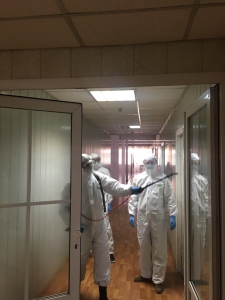 Специалисты ФГКУ «Национальный горноспасательный центр» продолжают выполнять комплекс мероприятий, направленных на предотвращение распространения новой короновирусной инфекции