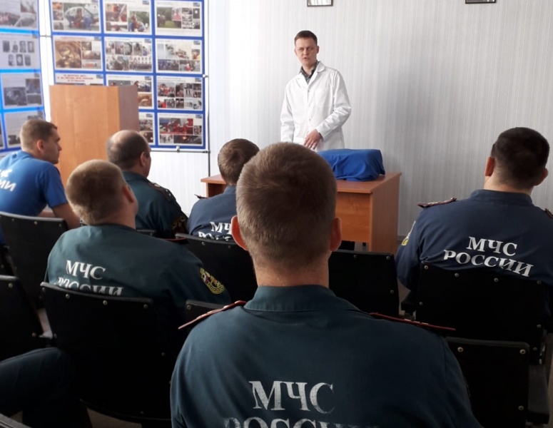Курс по оказанию первой медицинской помощи для сотрудников ФПС