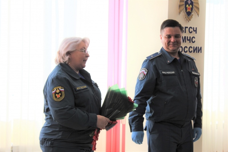 Торжественное награждение работников Национального горноспасательного центра