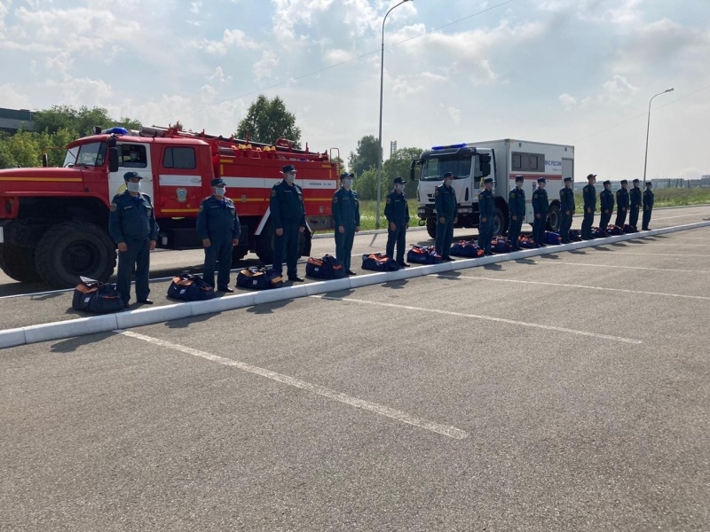 Тренировка работы центра в условиях военного времени