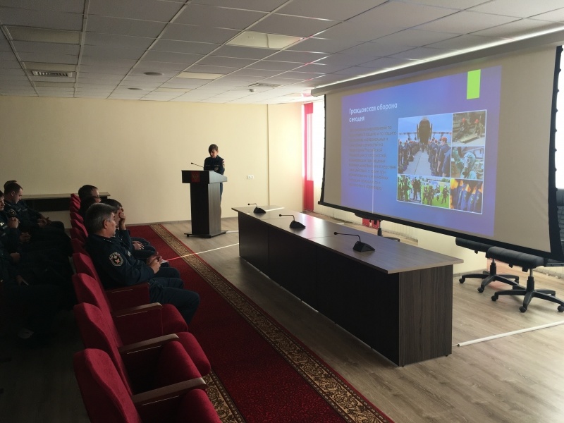 В ФГКУ «Национальный горноспасательный центр» прошло собрание, посвященное Дню гражданской обороны России В ФГКУ «Национальный горноспасательный центр» прошло собрание, посвященное Дню гражданской обороны России