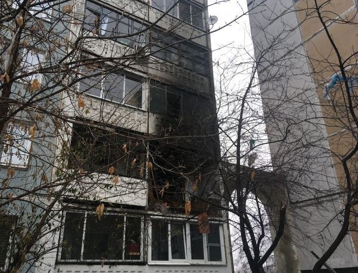 Взрыв в жилом доме в г. Новокузнецке