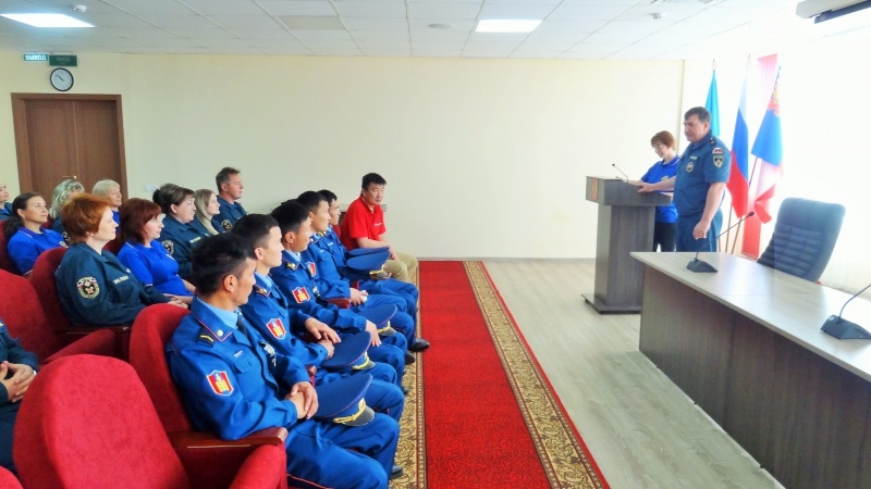 Обучение специалистов ГАСЧ Монголии
